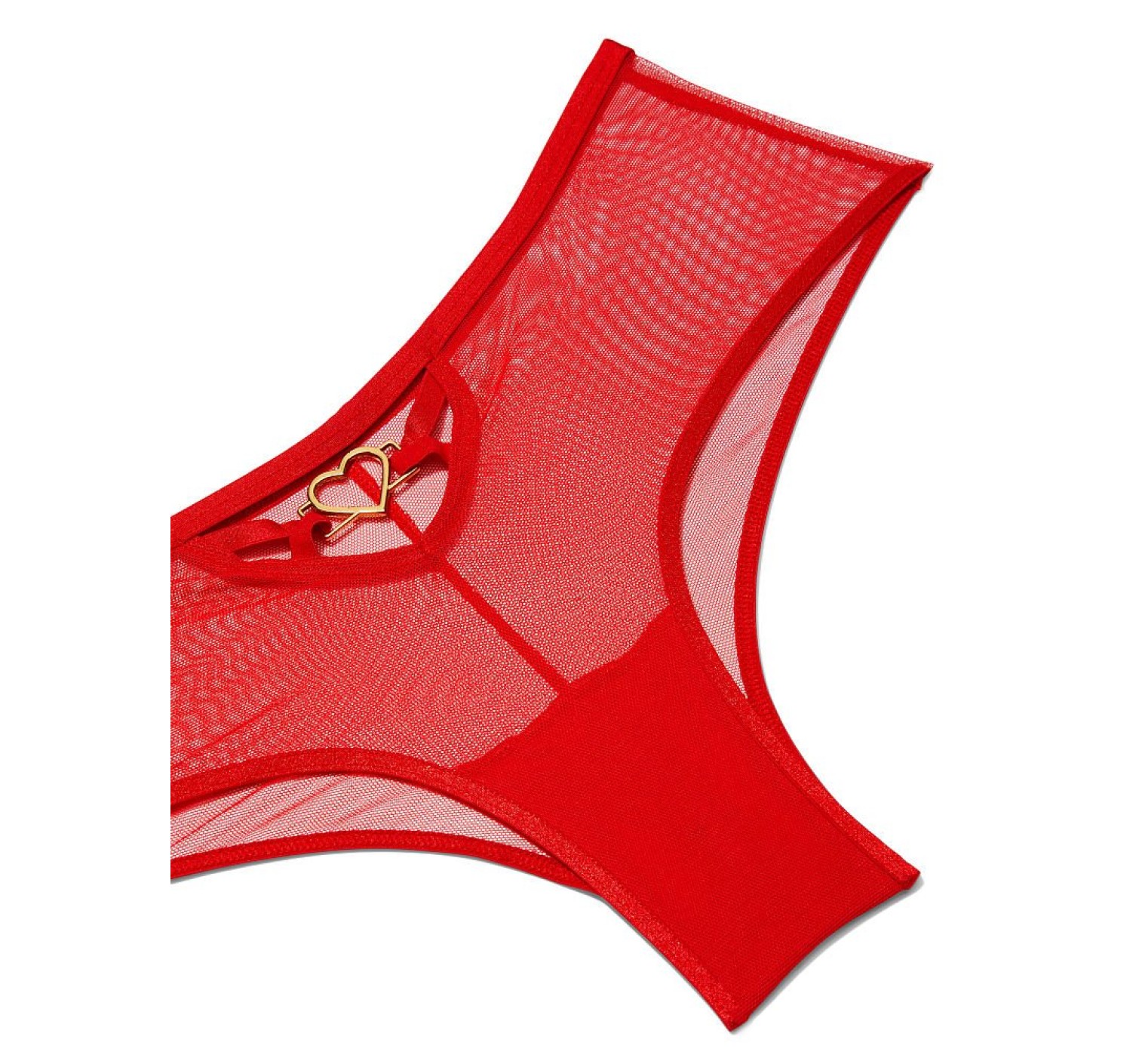 Трусики чики Very Sexy Lipstick Strappy Heart Cheeky Panty