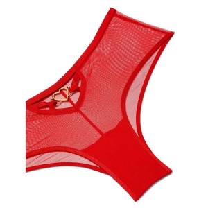 Трусики чики Very Sexy Lipstick Strappy Heart Cheeky Panty