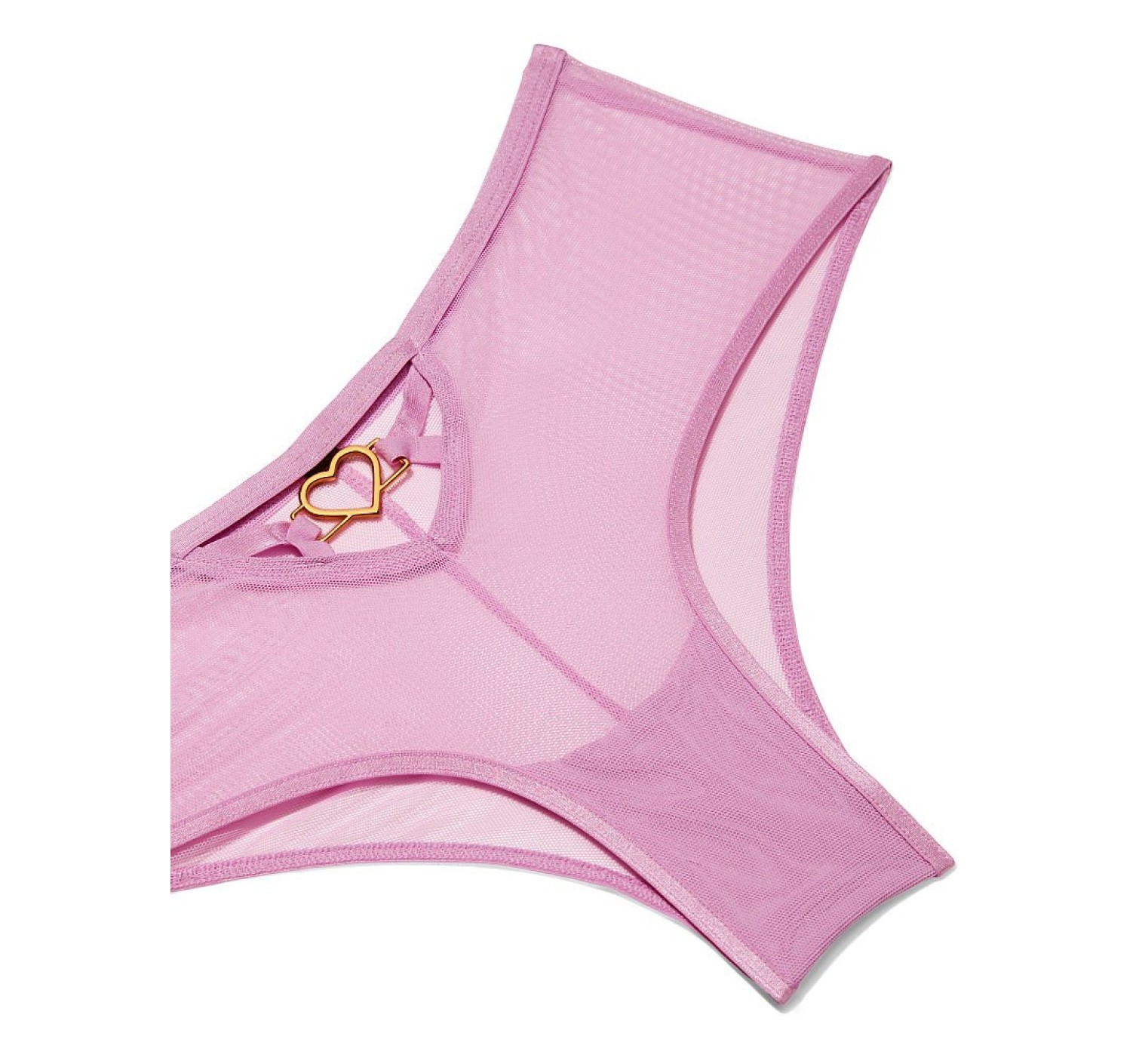 Трусики Very Sexy Lavender Strappy Heart Cheeky Panty