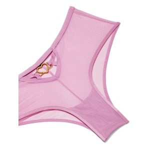 Трусики Very Sexy Lavender Strappy Heart Cheeky Panty