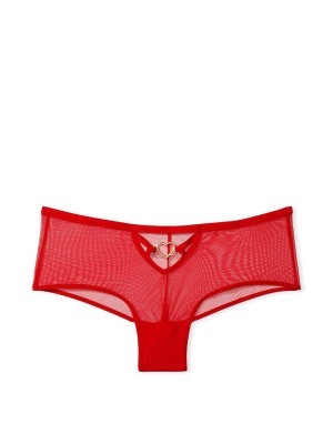 Трусики чіки Very Sexy Lipstick Strappy Heart Cheeky Panty