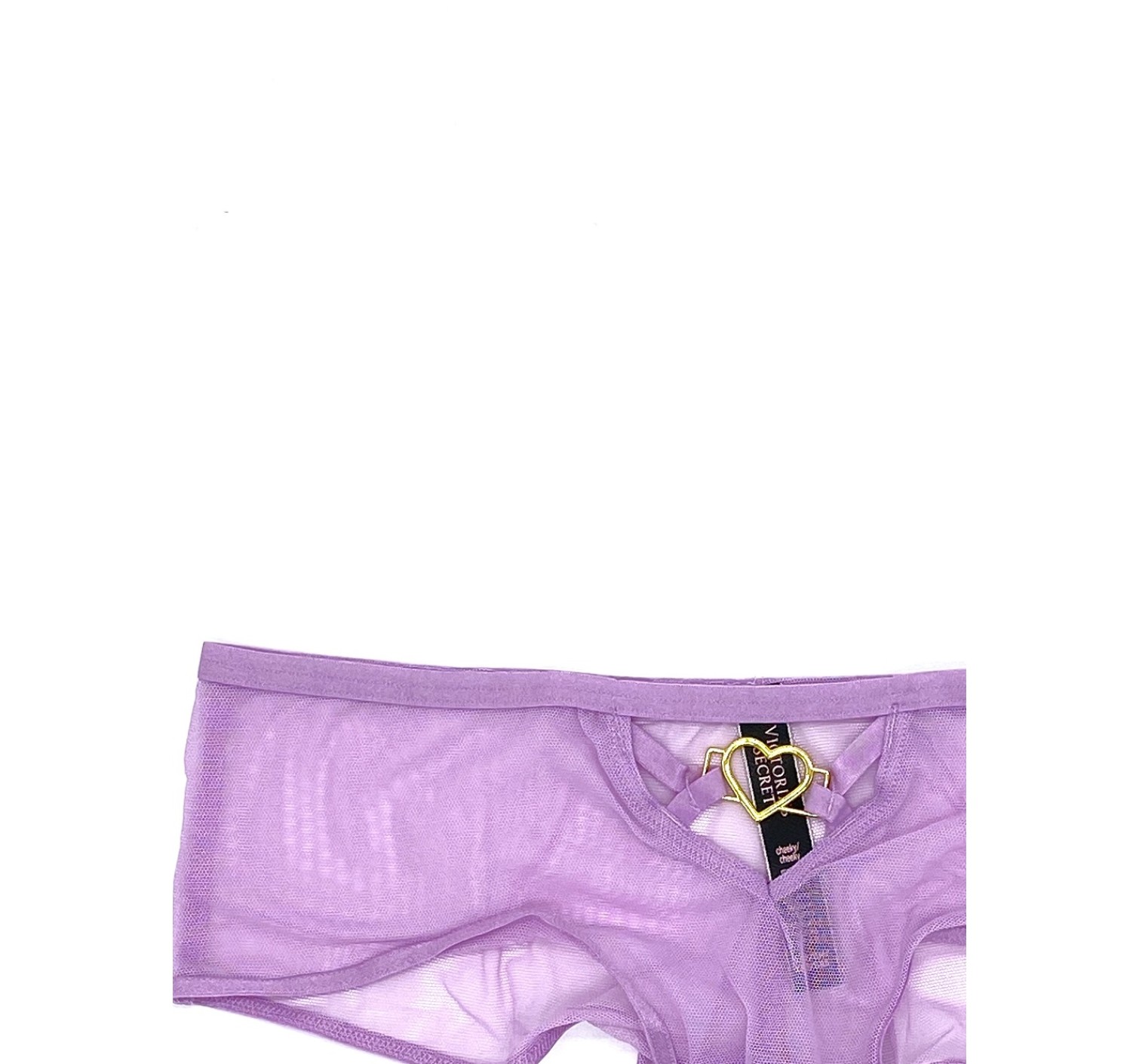Трусики Very Sexy Lavender Strappy Heart Cheeky Panty