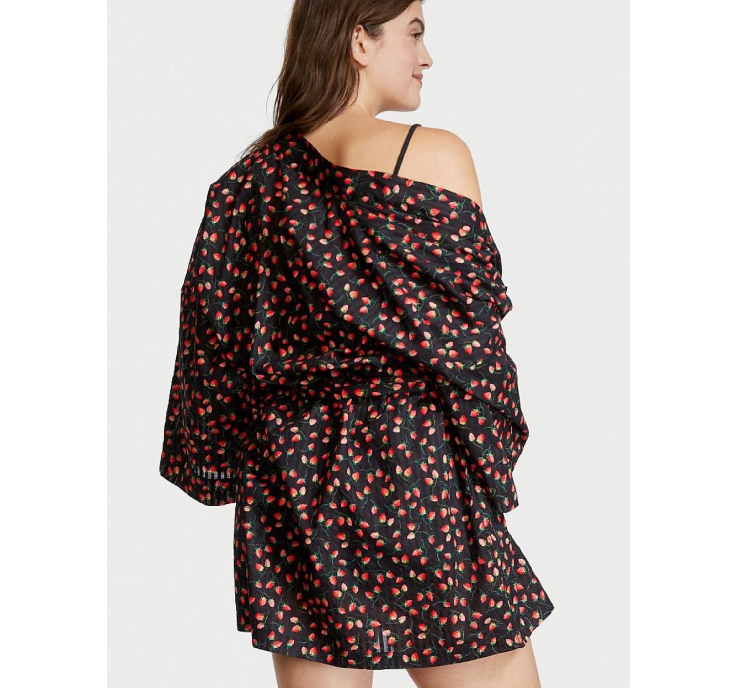 Піжама Cotton 3-PIECE PJ Set Strawberry print