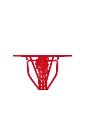 Трусики Very Sexy Floral Embroidered Strappy String panty