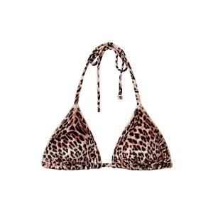 Купальник велюровый Triangle Velvet Bikini Leopard
