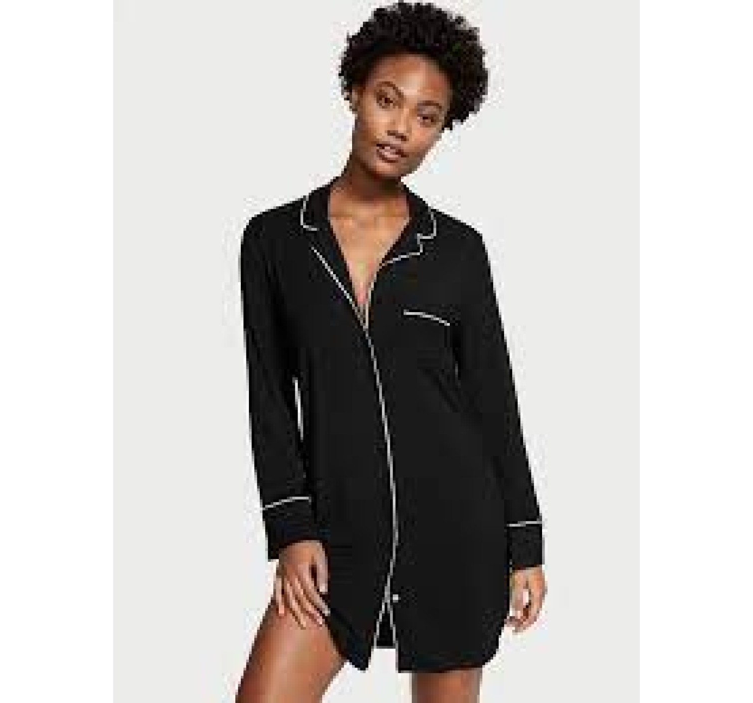 Ночная рубашка Modal Sleepshirt Black