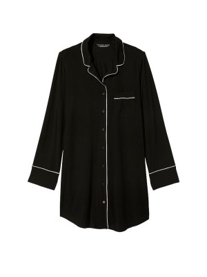 Ночная рубашка Modal Sleepshirt Black
