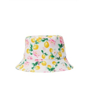 Панама з квітково-лимонним принтом Victoria's Secret Cotton Hat