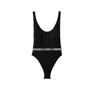Купальник монокини Виктория Сикрет Shine Strap Plunge One-Piece