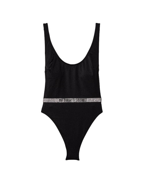 Купальник монокини Виктория Сикрет Shine Strap Plunge One-Piece