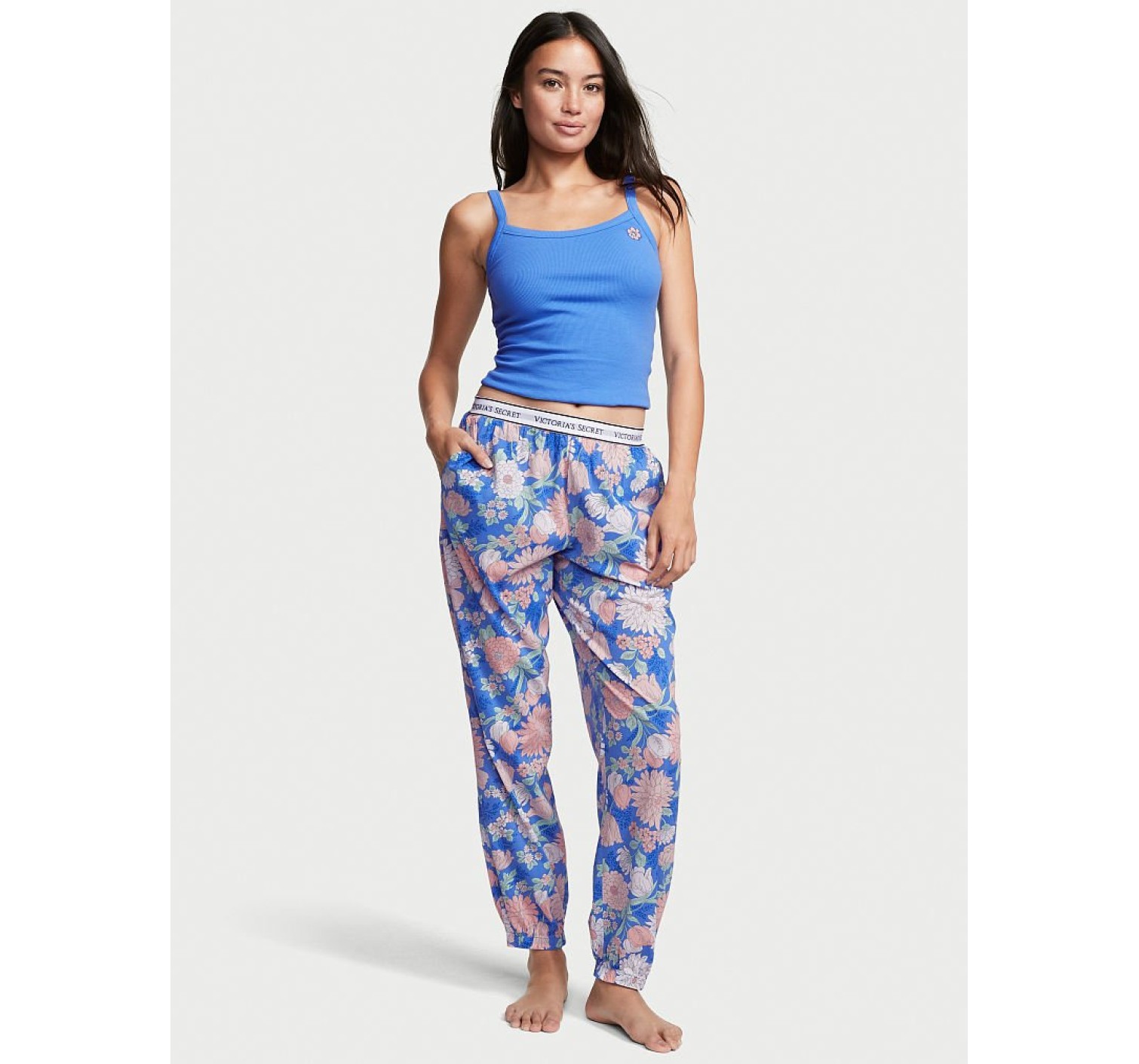 Пижама Cotton Tank Jogger Pajama Set Victoria’s Secret