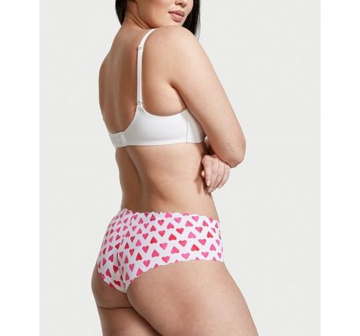 Трусики безшовні Cheeky Panty Heart print❤️