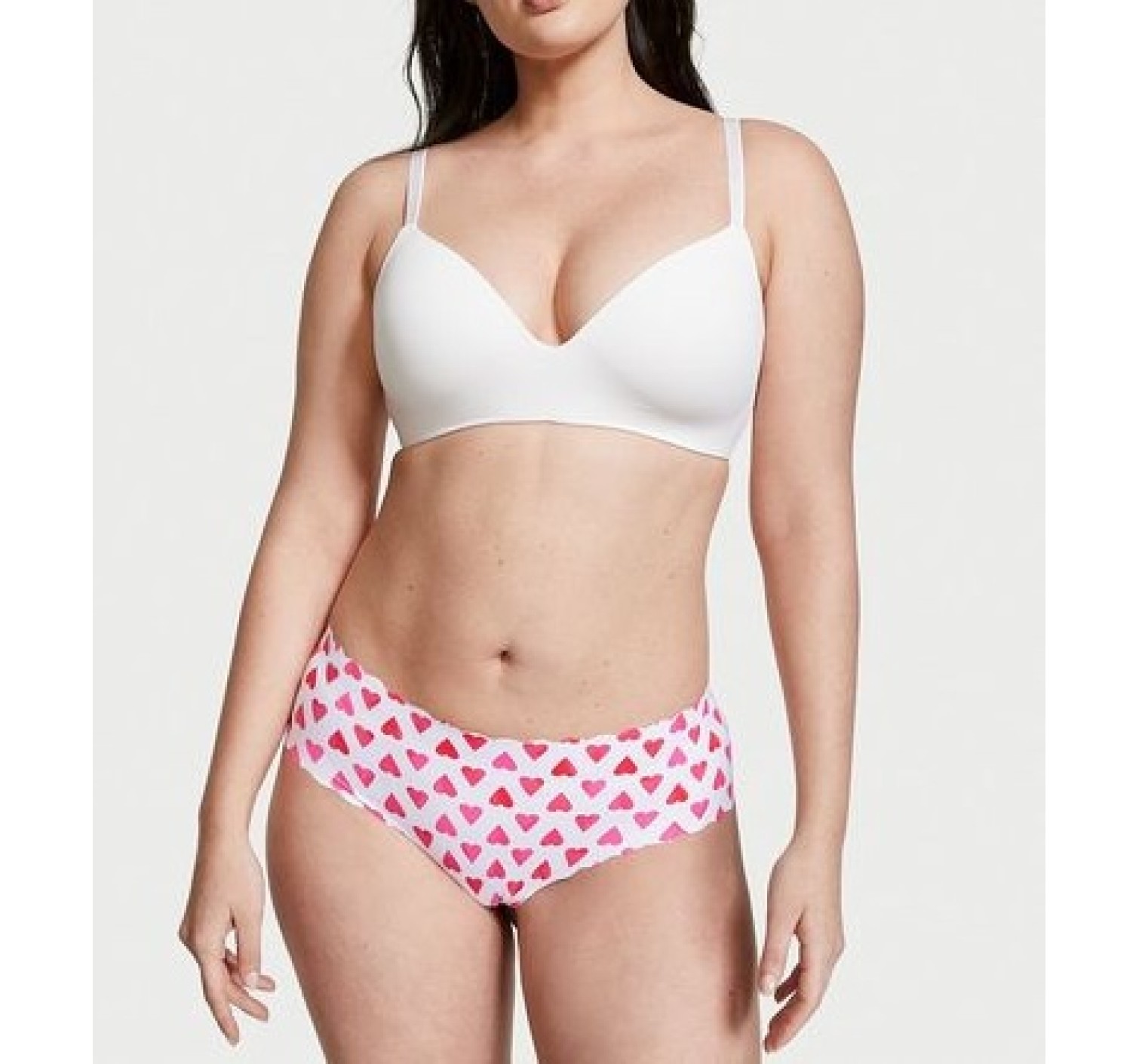 Трусики безшовні Cheeky Panty Heart print❤️