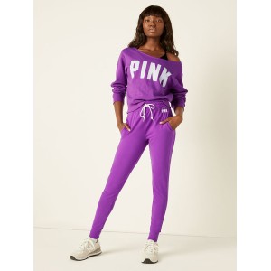Спортивний костюм PINK Neon Purple Classic Logo