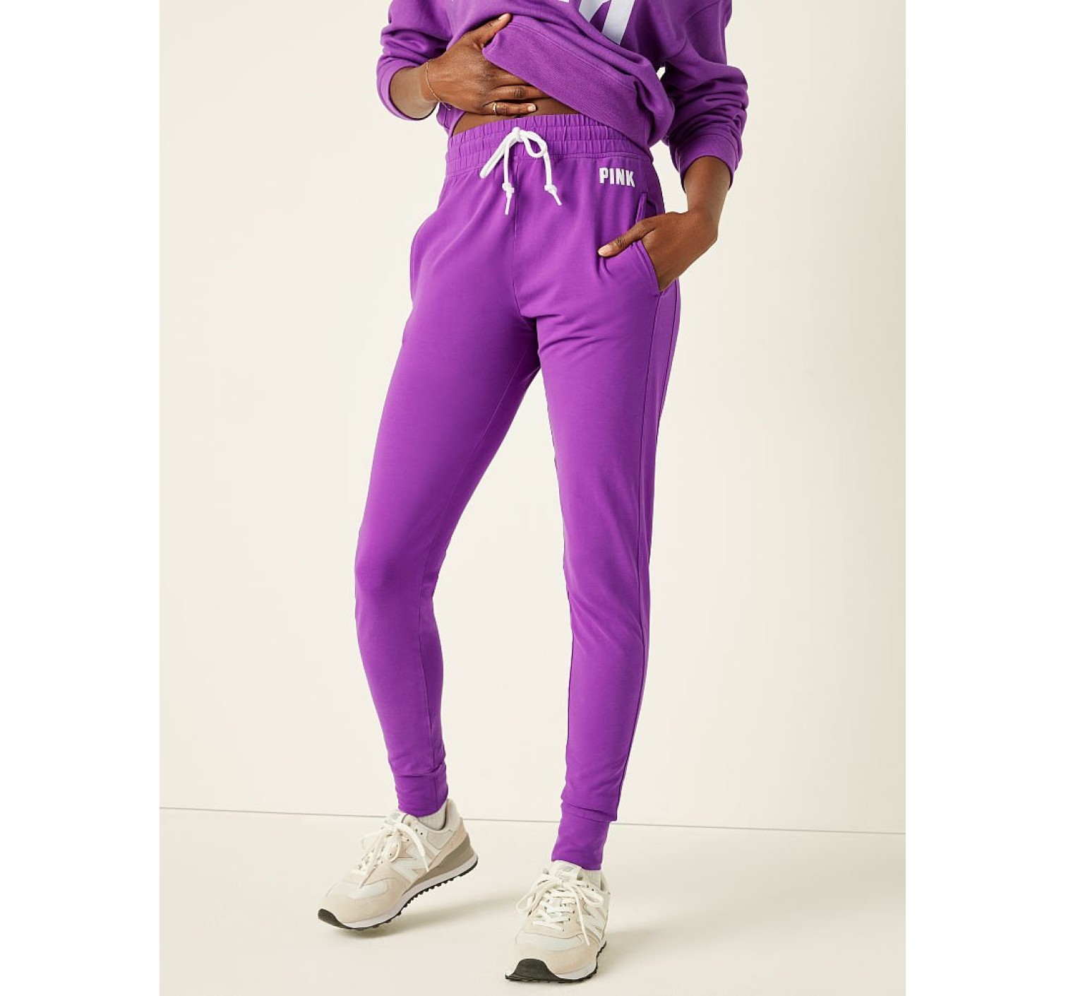 Спортивний костюм PINK Neon Purple Classic Logo