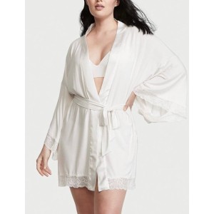 Халат Heavenly White Lace Modal Kimono