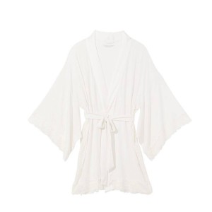 Халат Heavenly White Lace Modal Kimono