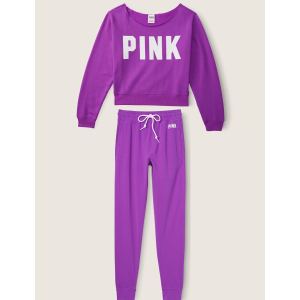 Спортивний костюм PINK Neon Purple Classic Logo