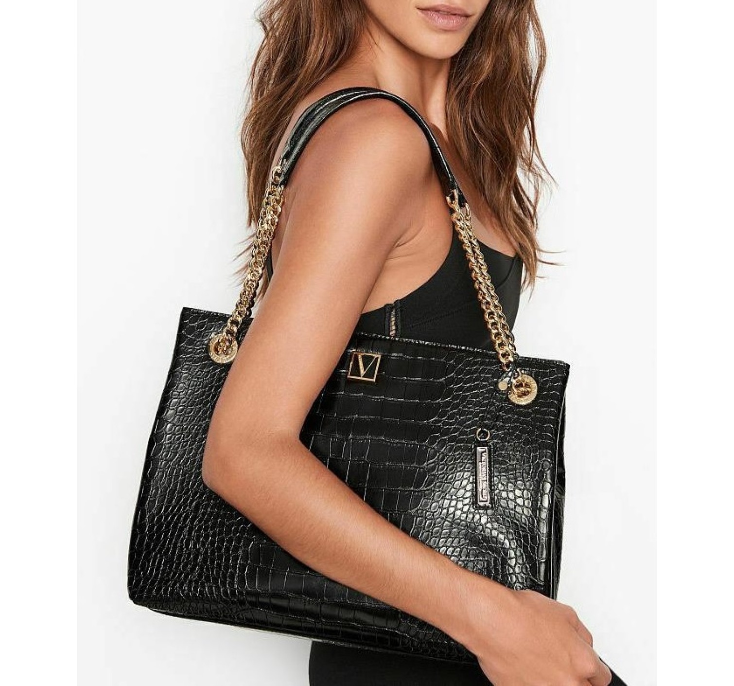Стильная сумка The Victoria Shoulder Tote Victoria’s Secret