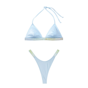 Купальник Triangle Shine Strap Swim Purity Blue