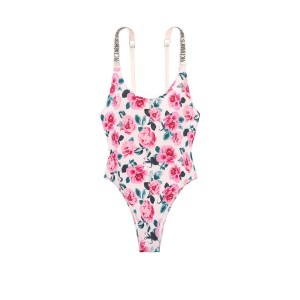 Купальник монокіні Вікторія Сікрет So Rose Shine Strap One-piece