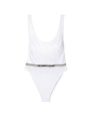 Купальник монокіні Shine Strap Plunge One-Piece