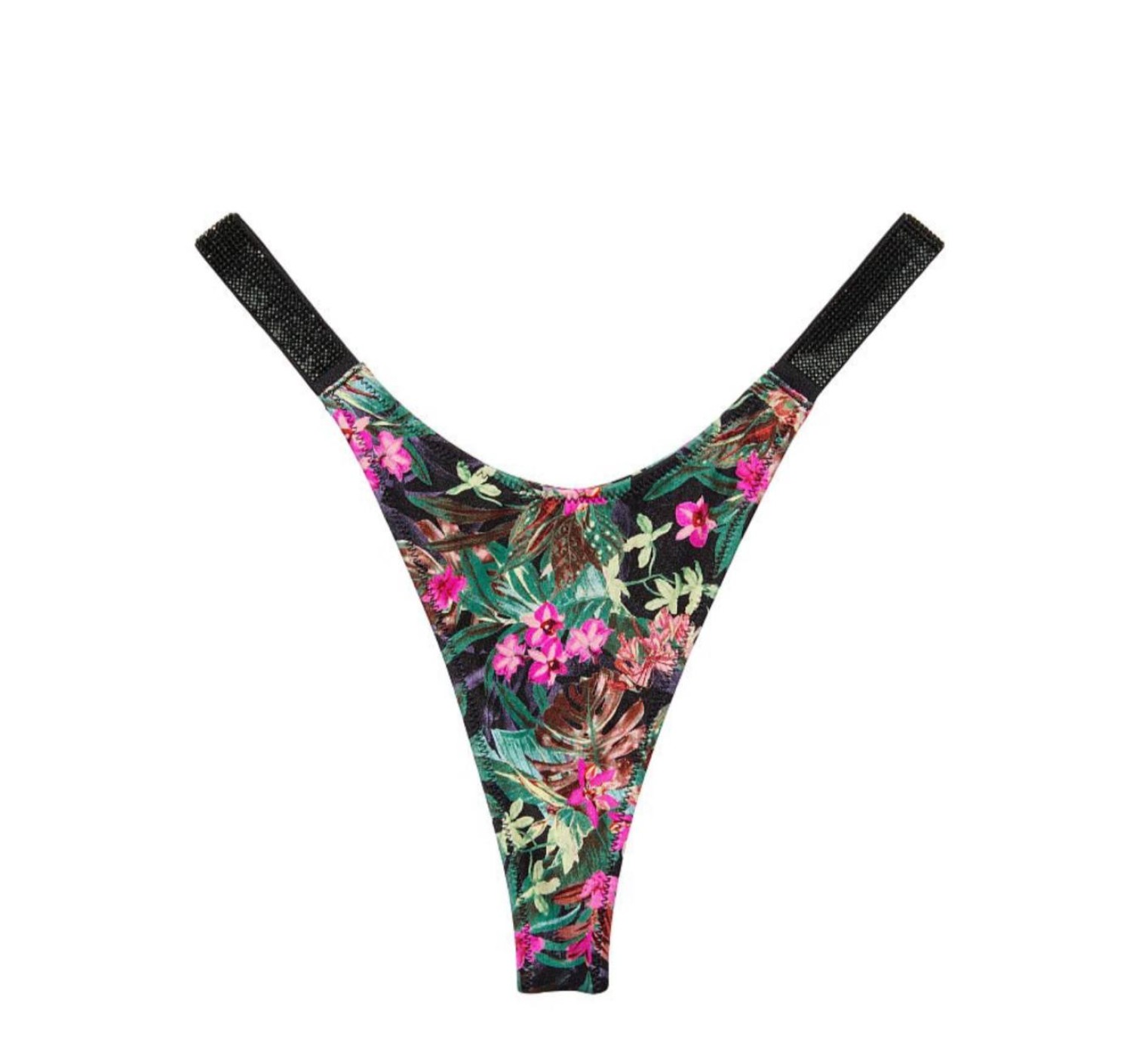Купальник з подвійним пушапом Shine Strap SWIM Palm print
