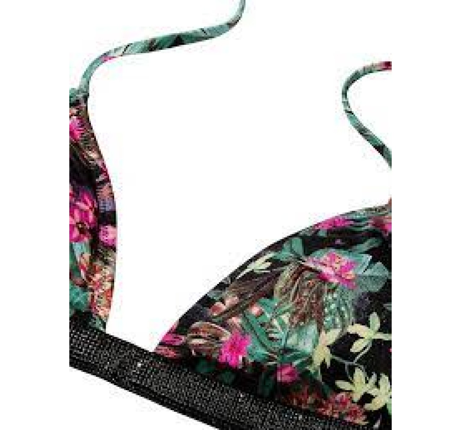 Купальник Triangle Shine Strap Swim Top Thong bottom Palm