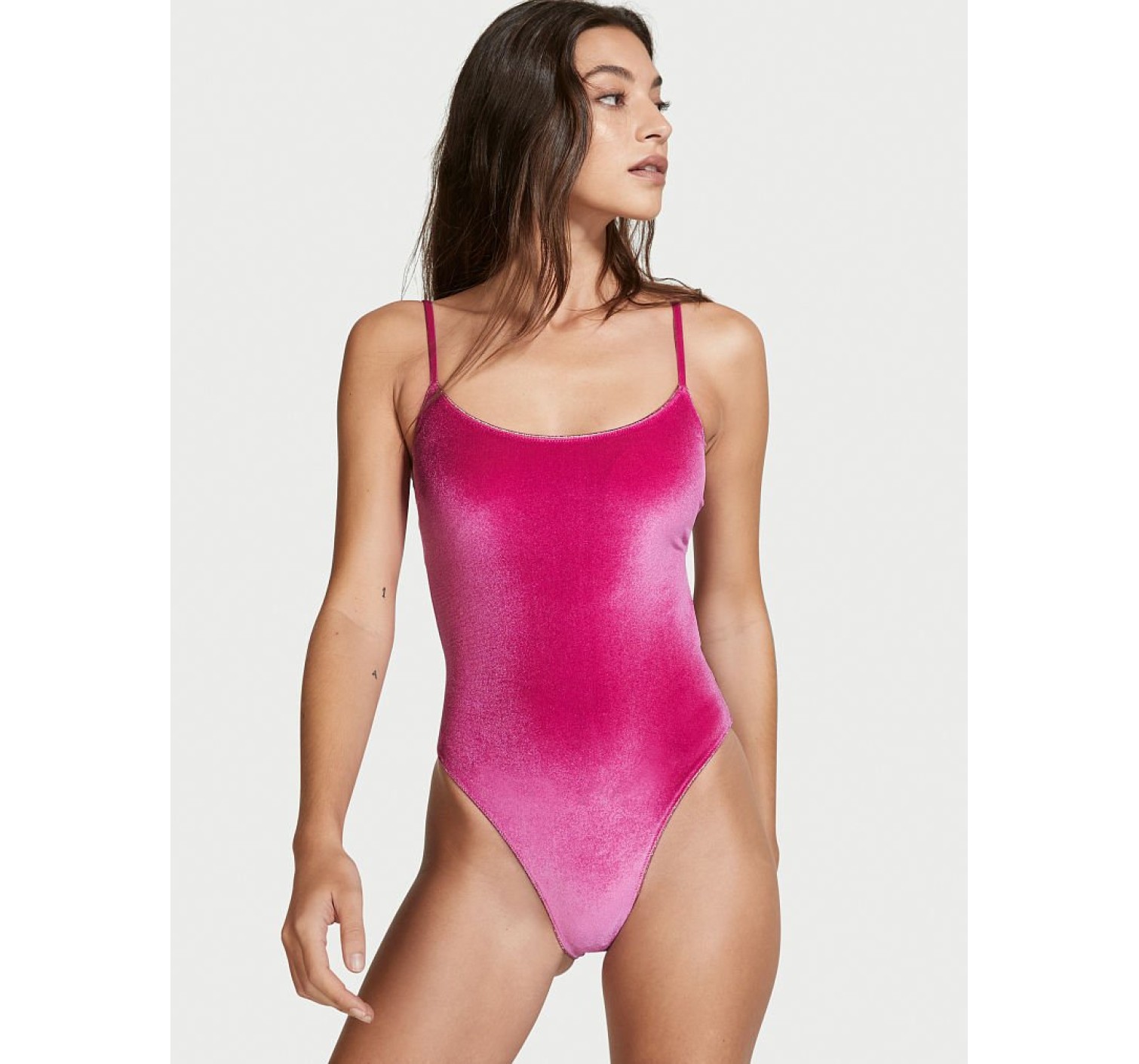 Купальник монокини Velvet One-piece Fuchsia