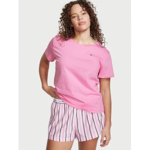 Піжама Tee-jama Cotton Short PJ Set Coconut White Sweet Stripe