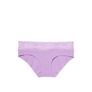 Трусики Lace Waist Cotton Hiphugger Panty Unicorn purple