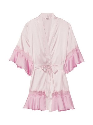 Халат Victoria’s Secret Pink Colorblock Flounce Robe