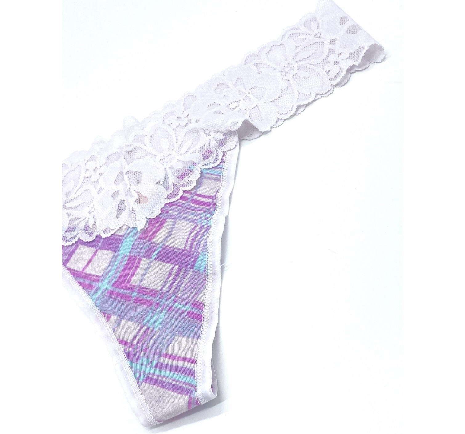 Трусики Lavender Lace Waist Thong panty