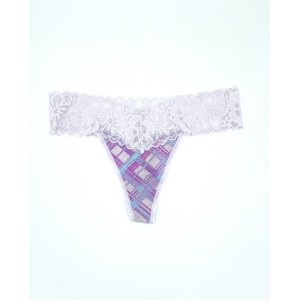 Трусики Lavender Lace Waist Thong panty