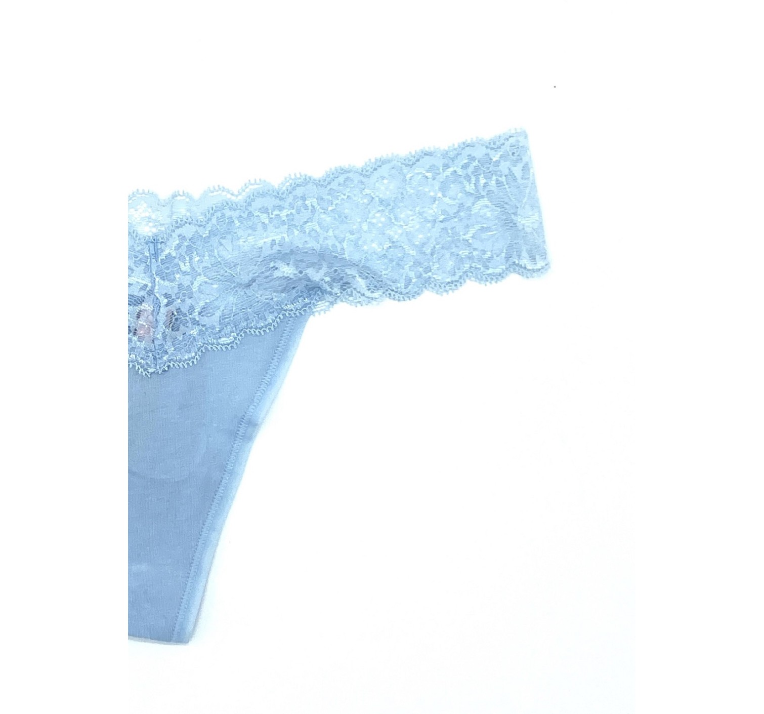 Трусики Sky Blue Lace Waist Thong panty