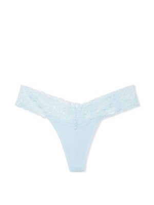Трусики Sky Blue Lace Waist Thong panty