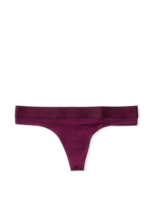 Трусики стрінги Cotton Thong Panty logo VS Kir