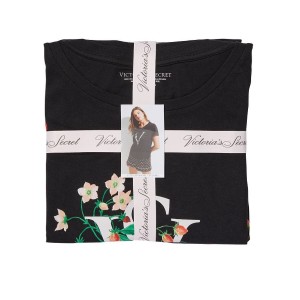 Піжама Victoria's Secret Tee-jama Cotton Short PJ Set Strawberry