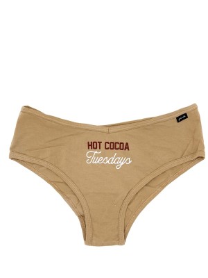 Трусики PINK Cotton Cheekster Panty print Tuesdays