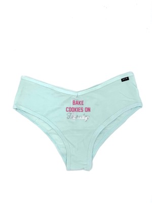 Трусики PINK Cotton Cheekster Panty print Thursday