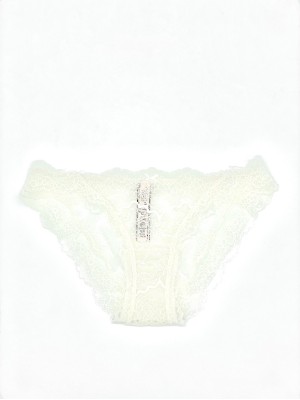 Трусики Victoria's Secret Dream Angel Cheekini panty White Lace