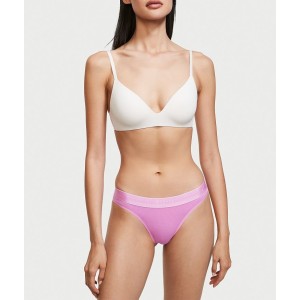 Трусики стрінги Cotton Thong panty Orchid Pink