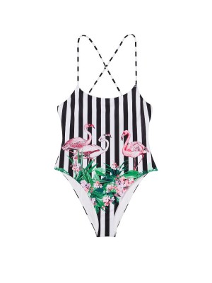 Купальник монокини Essential Scoop One-Piece Swimsuit Flamingo