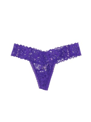 Трусики Lace Waist Thong panty Vilolet