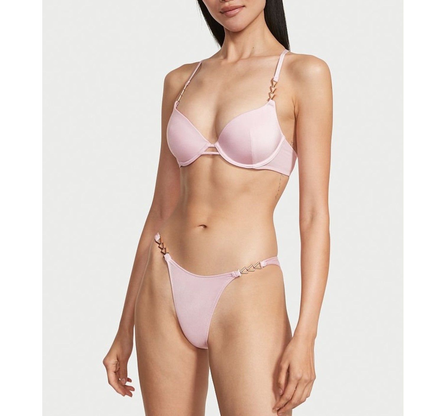 Купальник Chain Strap Push-Up Lusty Lilac Swimsuit