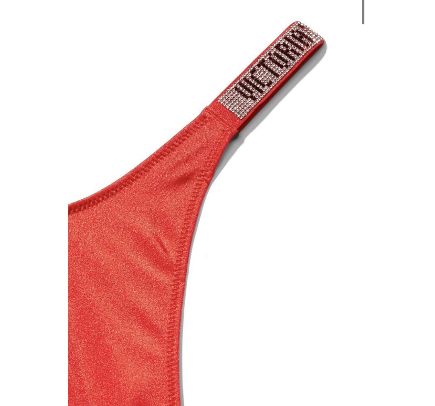 Червоний купальник з подвійним пушапом Shine Strap SWIM Вікторія Сікрет