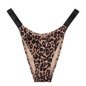 Купальник c двойным пушап Shine Strap Leopard SWIM Виктория Сикрет
