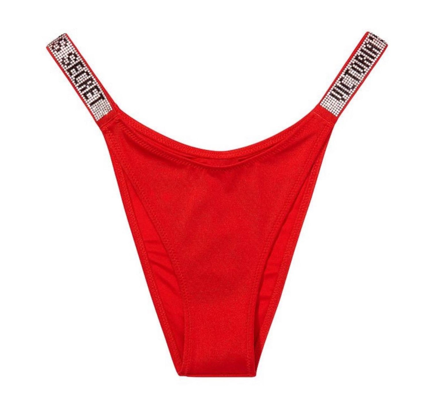 Червоний купальник з подвійним пушапом Shine Strap SWIM Вікторія Сікрет