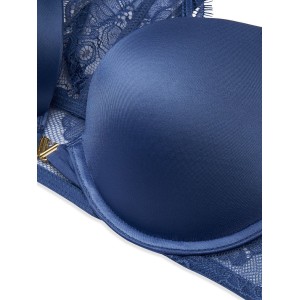Комплект белья Victoria’s Secret Very Sexy Push-up Blue Lace Bra set