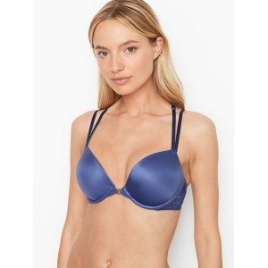 Комплект белья Victoria’s Secret Very Sexy Push-up Blue Lace Bra set